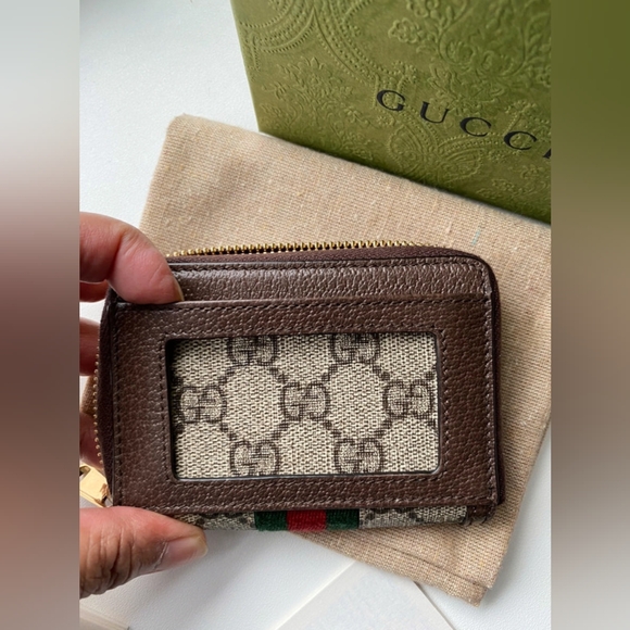 Gucci Ophidia GG Card Case Wallet - Picture 5 of 7